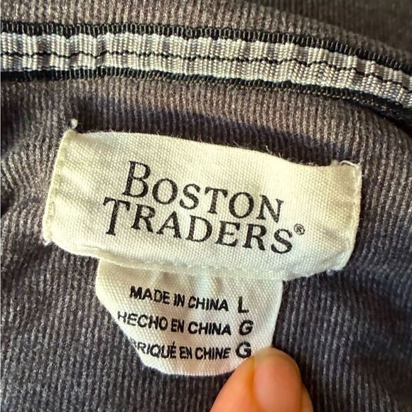 Boston Traders Men's Dark Gray Crewneck Sweater Size L - Picture 3 of 5